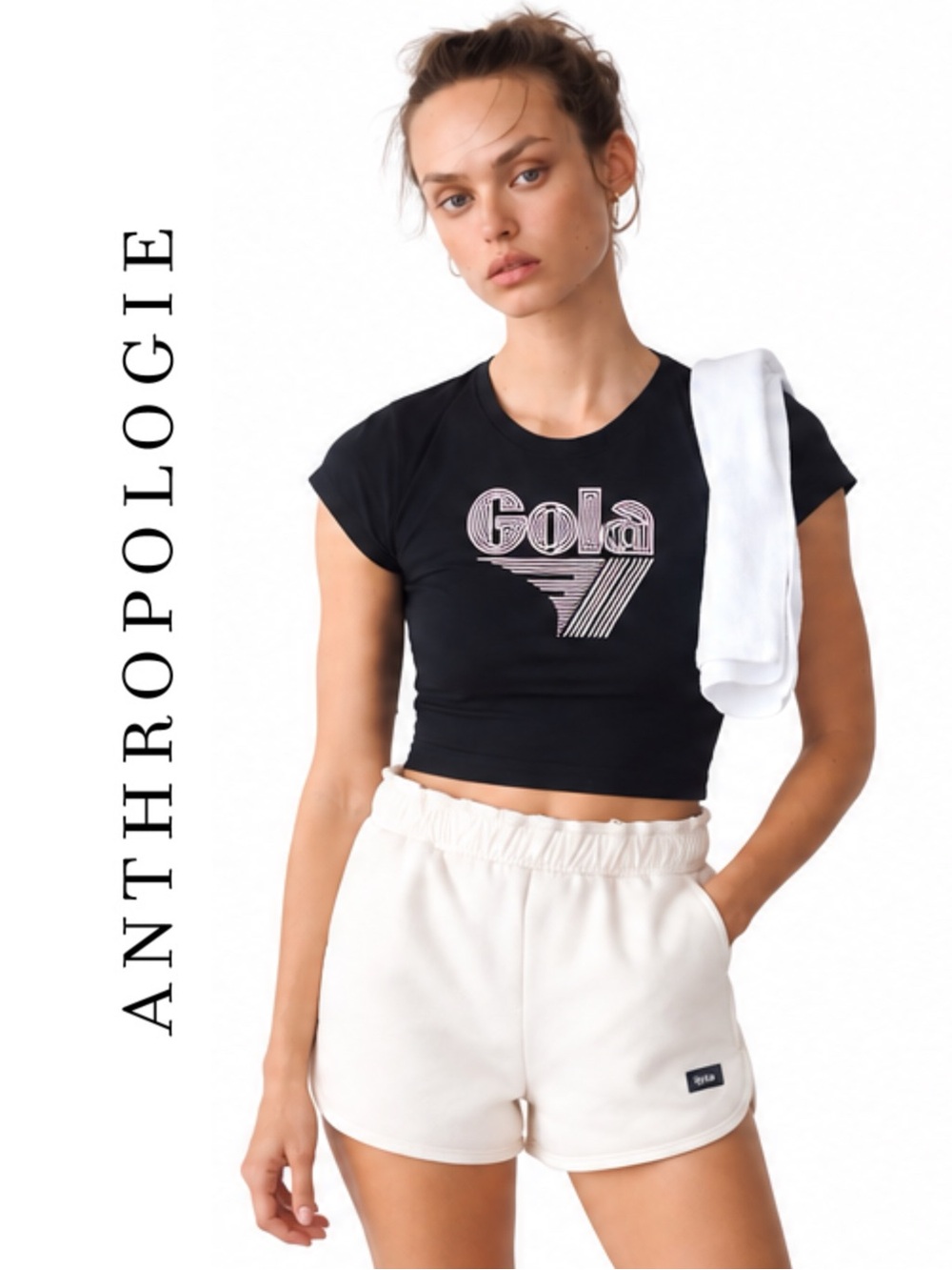 Gola x Anthropologie Runner Baby Tee